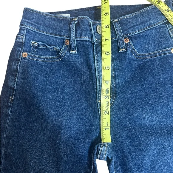 GAP Baby Boot Cut Mid Rise Denim Blue Jeans size 24 (00) like new - Picture 4 of 6